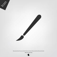 Moon and star vector icon