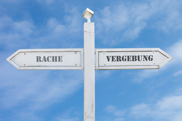 Schild 143 - Vergebung