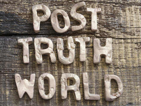 Post Truth concept