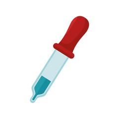 droplet laboratory isolated icon vector illustration design