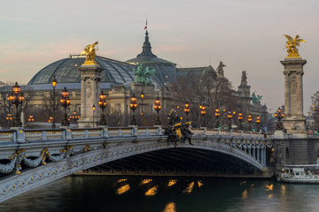 Obraz premium Bridge of the Alexandre III, Paris