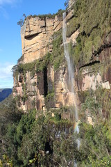 Fototapeta na wymiar rainbow waterfall