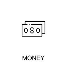 Money flat icon