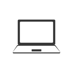 laptop device gadget technology vector illustration eps 10