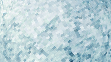 Pattern with transparent chaotic pixels. Vector graphics