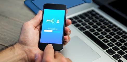 Composite image of loading screen