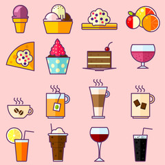 Coffee shop - icons