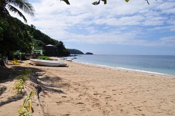 Fototapeta na wymiar Beach at FIji Islands