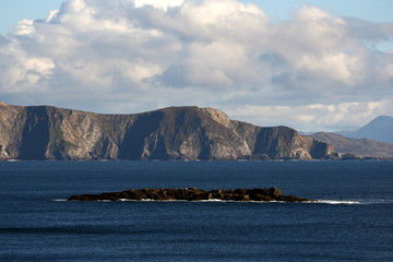 Fototapeta na wymiar Achill Island cliffs - Ireland