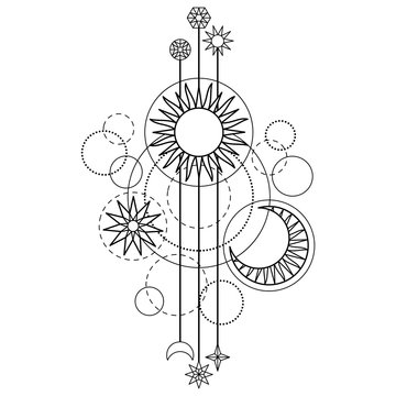 Astrology Modern Symbol
