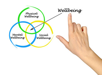 Diagram of wellbeing