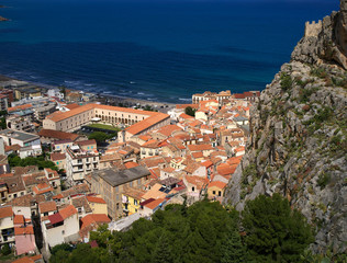 Fototapeta na wymiar Sicily from Above 02
