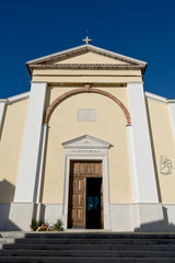 Fototapeta na wymiar The Parish Church of St. Martin in the Orsera (Vrsar) , Croatia