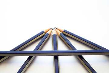 Close-up of black pencils