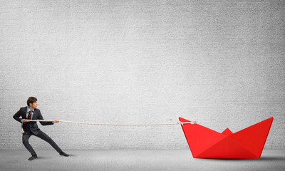 Obraz premium Water transporation concept