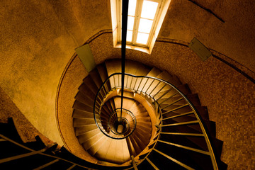 Fototapeta premium L'escalier du phare de Sein