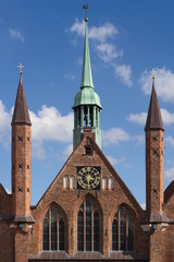 Fototapeta premium Lübeck - Heiligen-Geist-Hospital, Deutschland