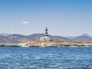 Fototapeta na wymiar Es Penjats lighthouse