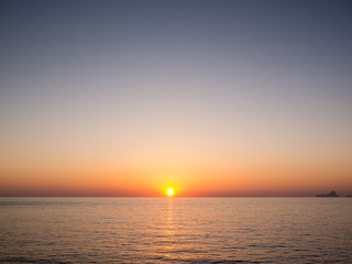Sunset in Formentera