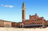 Le palais public à Sienne