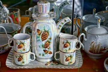 Старый кофейный сервиз