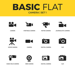 Basic set of Camera icons