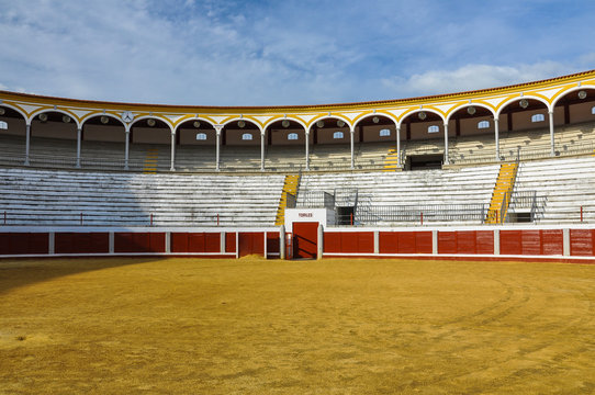 The bullring in which Paquirri was gored mortally, Pozoblanco, C&oacute;rdoba, Spain