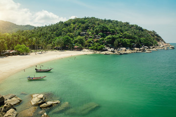 Fototapeta na wymiar Vacation on the paradise island in Thailand