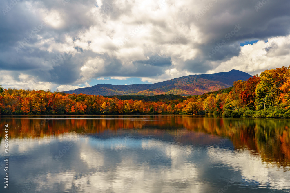 Wall mural Fall off The Blue Ridge Parkway