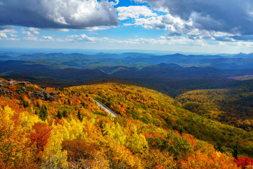 Fall off The Blue Ridge Parkway
