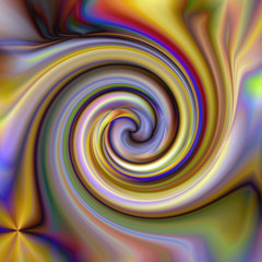 Obraz premium Abstract coloring background of the gold gradient,with visual pinch,wave and twirl effects,good for design