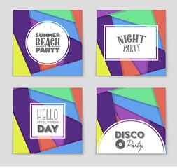 Abstract vector layout background set. For art template design, list, front page, mockup brochure theme style, banner, idea, cover, booklet, print, flyer, book, blank, card, ad, sign, sheet,, a4.