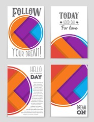 Abstract vector layout background set. For art template design, list, front page, mockup brochure theme style, banner, idea, cover, booklet, print, flyer, book, blank, card, ad, sign, sheet,, a4.