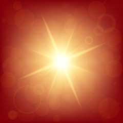 Obraz premium Creative concept Vector set of glow light effect stars bursts with sparkles isolated on black background. For illustration template art design, banner for Christmas celebrate, magic flash energy ray.
