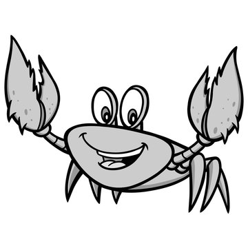 Crab Mascot Illustration
