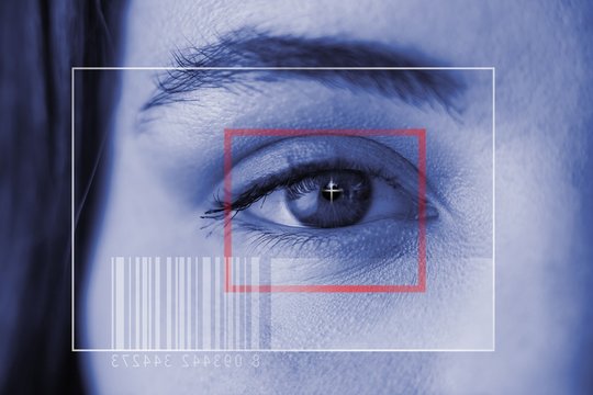 Composite image of composite image of bar code  - Powered by Adobe
