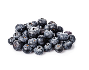Heap of blueberries.