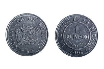  bolivian peso coin