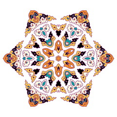 Beautiful mandala. Round ornamental pattern.