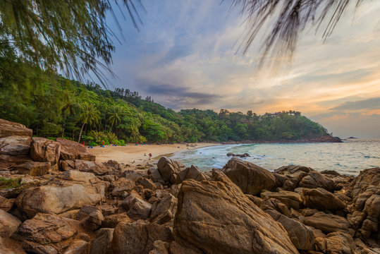 Landscape of Phuket View Point at Banana Beach, Phuket Province,
