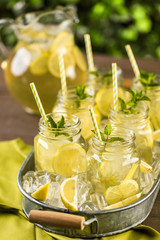 Green tea with citrus
