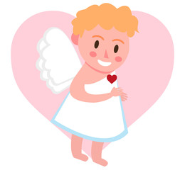 Cupid, angel vector