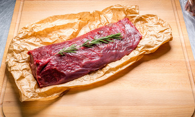 Ready for cooking meat