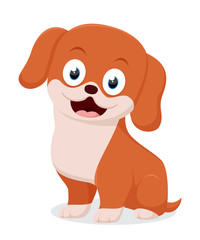 Cute dog cartoon