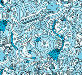 Abstract background is on the marine theme