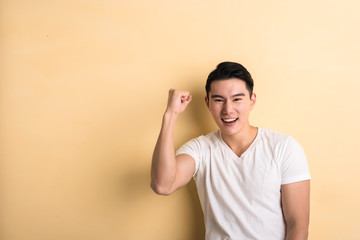 young man laughing