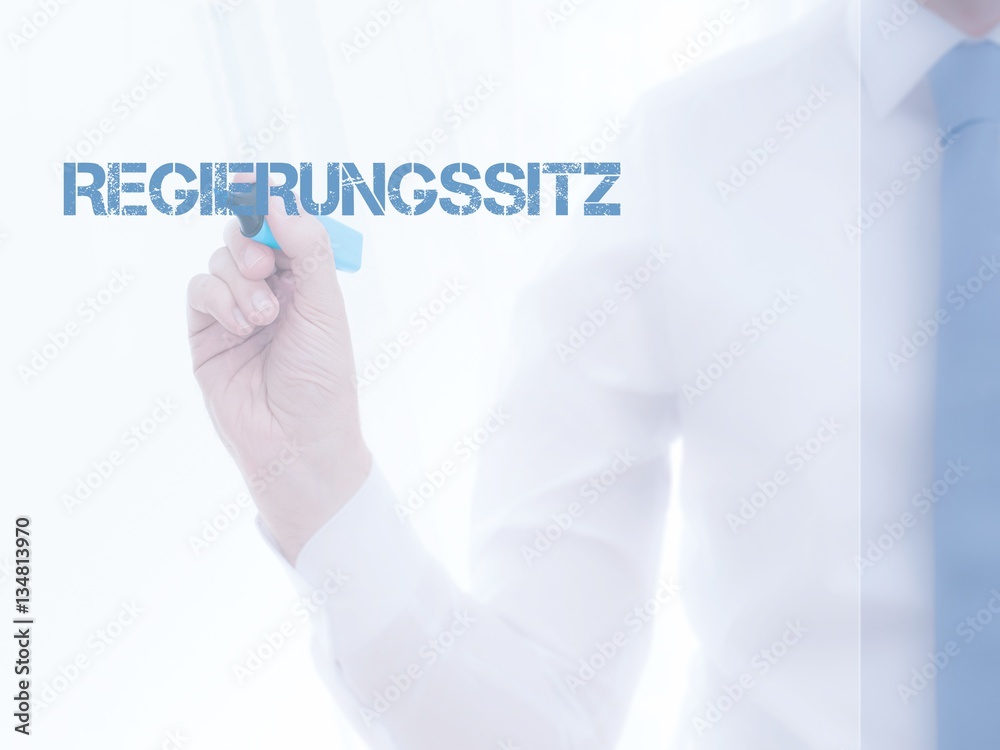 Sticker regierungssitz