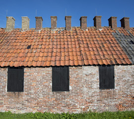 Houses at Zuiderzee museum