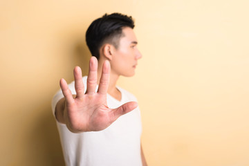 gesture of stop