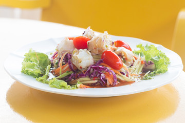 Som Tum, papaya salad
